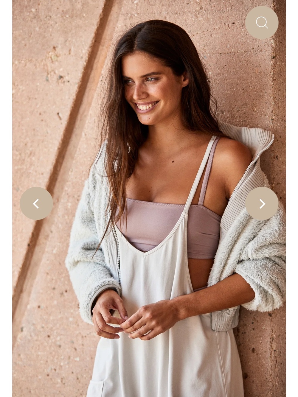 Free People FP movement Hot Shot Onesie in Green Smoke (XS) - Picture 5 of 10